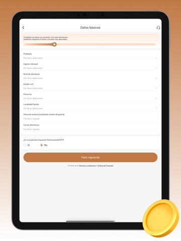 AlToqueCred-Prestamos Online iPad screenshot 3