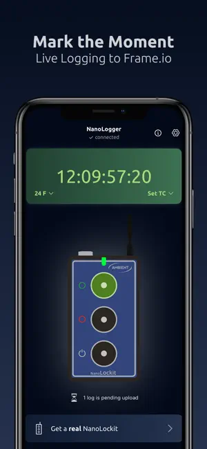NanoLockit Logger screenshot 1