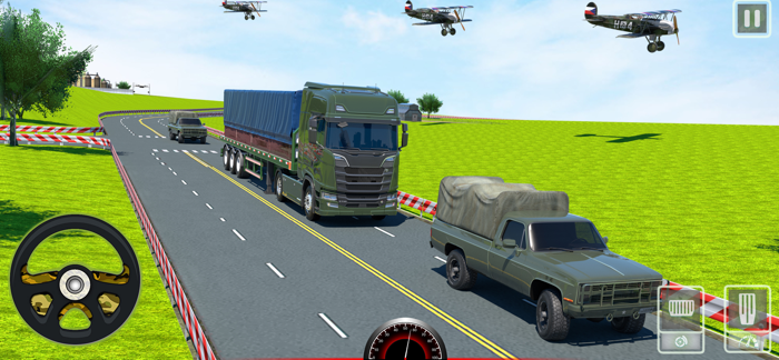 Heavy Duty Army Truck Games 3D