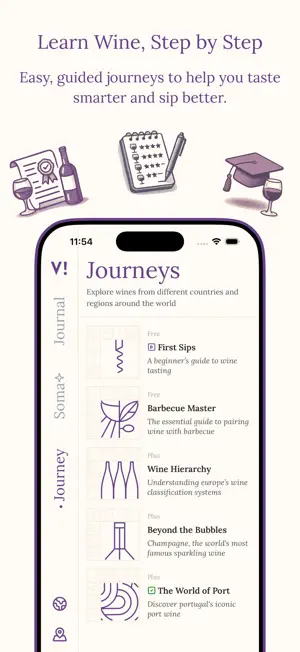 Vinoh: AI Wine Journal & Learn screenshot 2