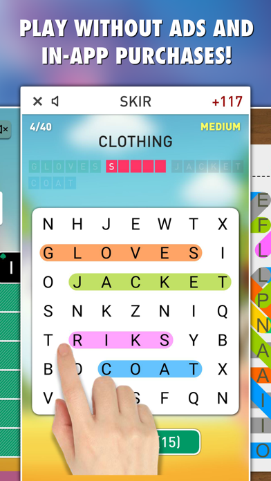 Screenshot #2 pour Word Games PRO 101-in-1