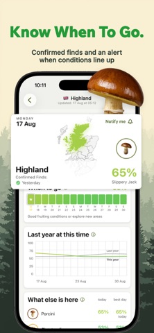 ShroomCast: Mushroom Forecast iPhone screenshot 5