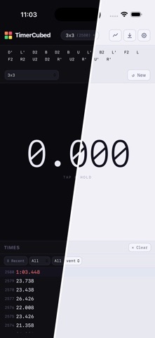 TimerCubed のスクリーンショット