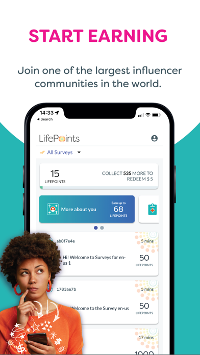 LifePoints – Paid Surveys App Screenshot