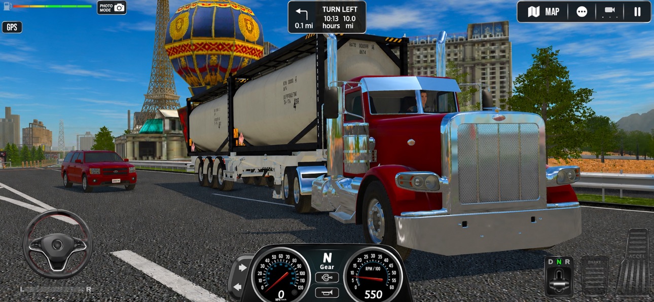 Screenshot 1 of THUNDERSTRUCK Truck Simulator