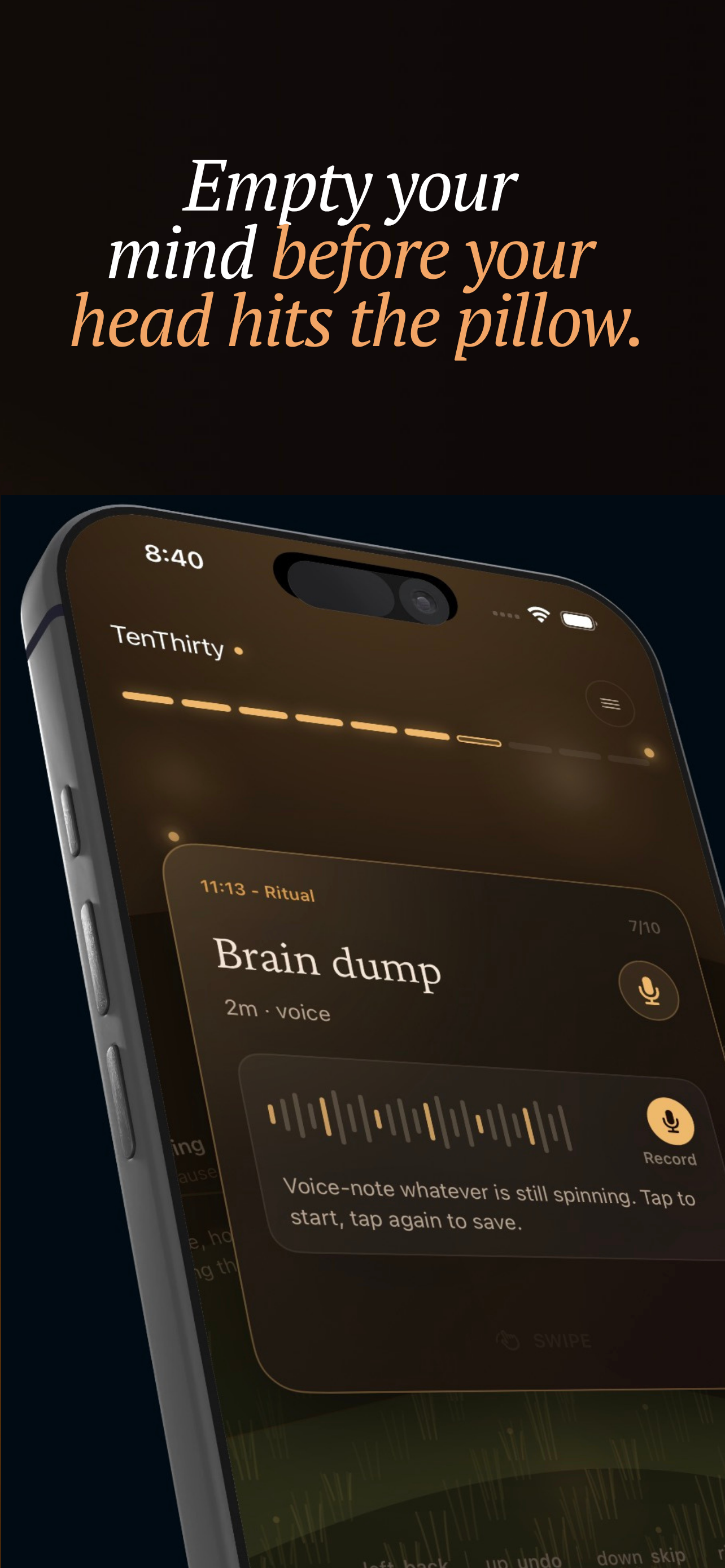 TenThirty: Smart Sleep Plan