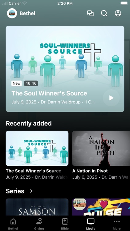 Bethel: Baptist Church