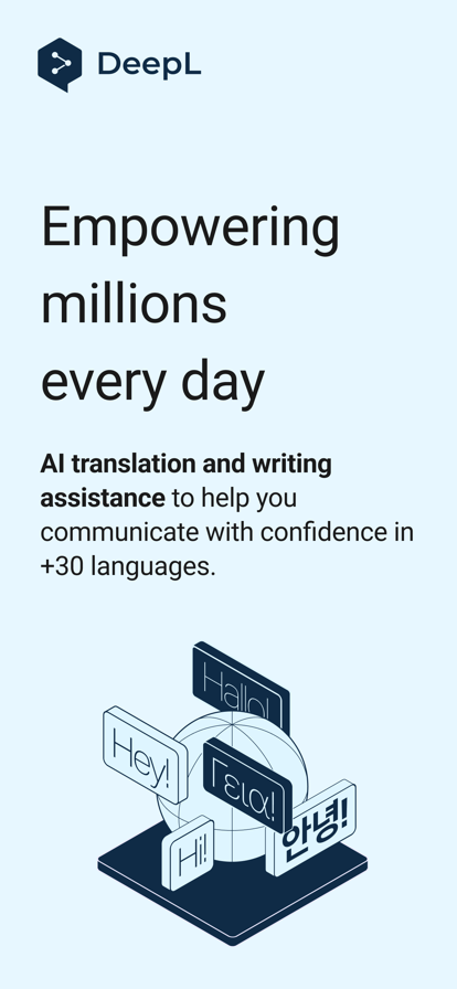 DeepL: translate & write Screenshots