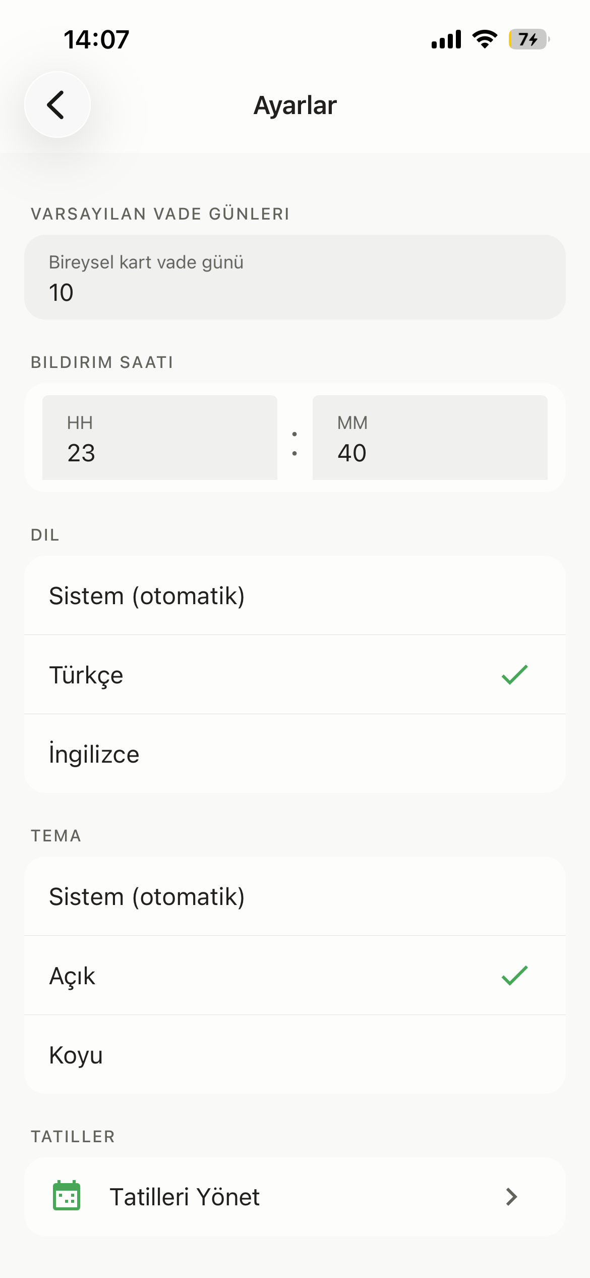 ÇamSoft - Ödeme Hatırlatıcı screenshot 8