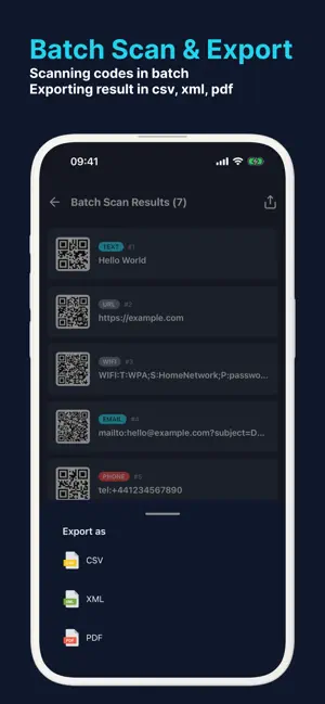 Scannio: QR Code Generator screenshot 4