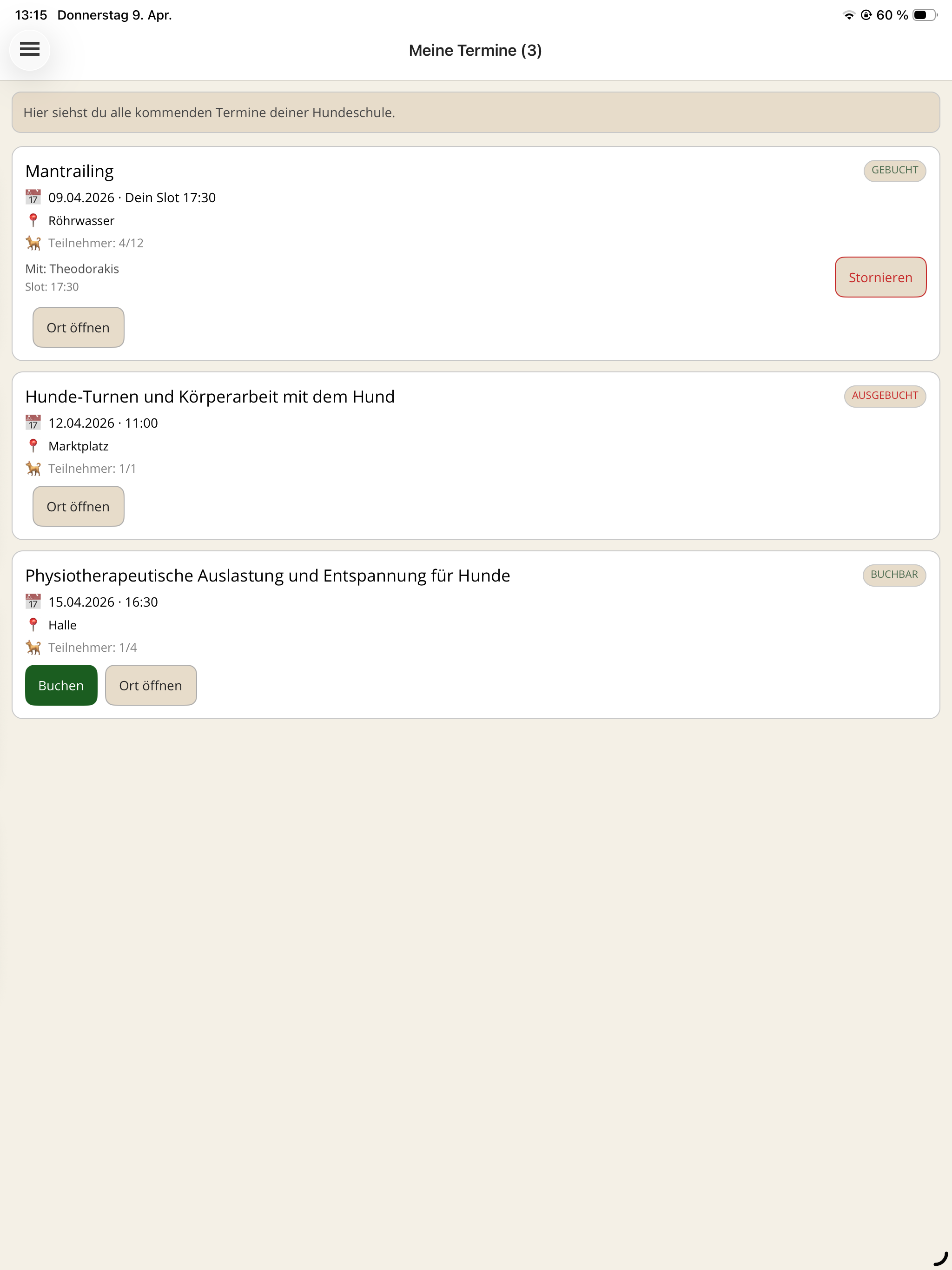 TrailUndPfote screenshot 6