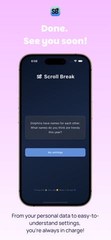 Scroll Break screenshot