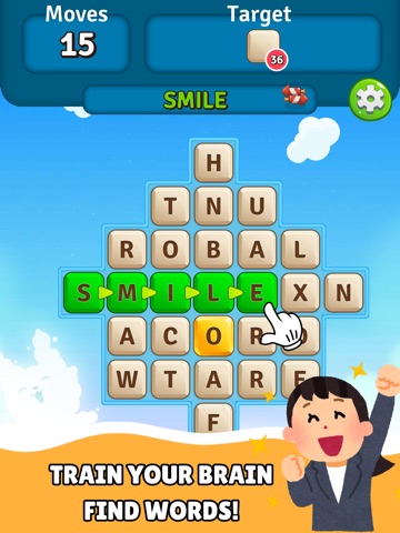 Alphabet Scape: Strands Words iPad screenshot