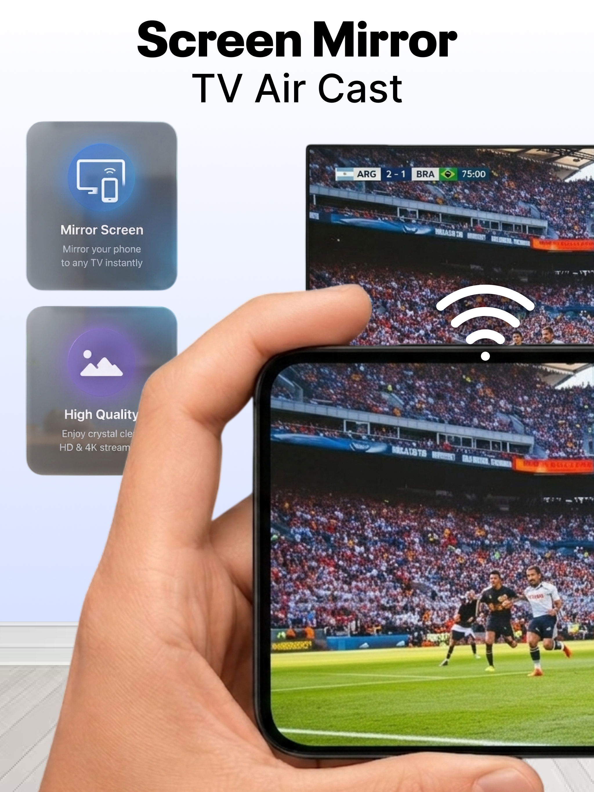 Screen Mirroring | Cast to TV‍