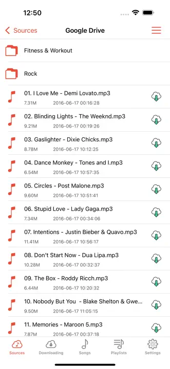 Cloud Music Player: Screenshot 6 von 10