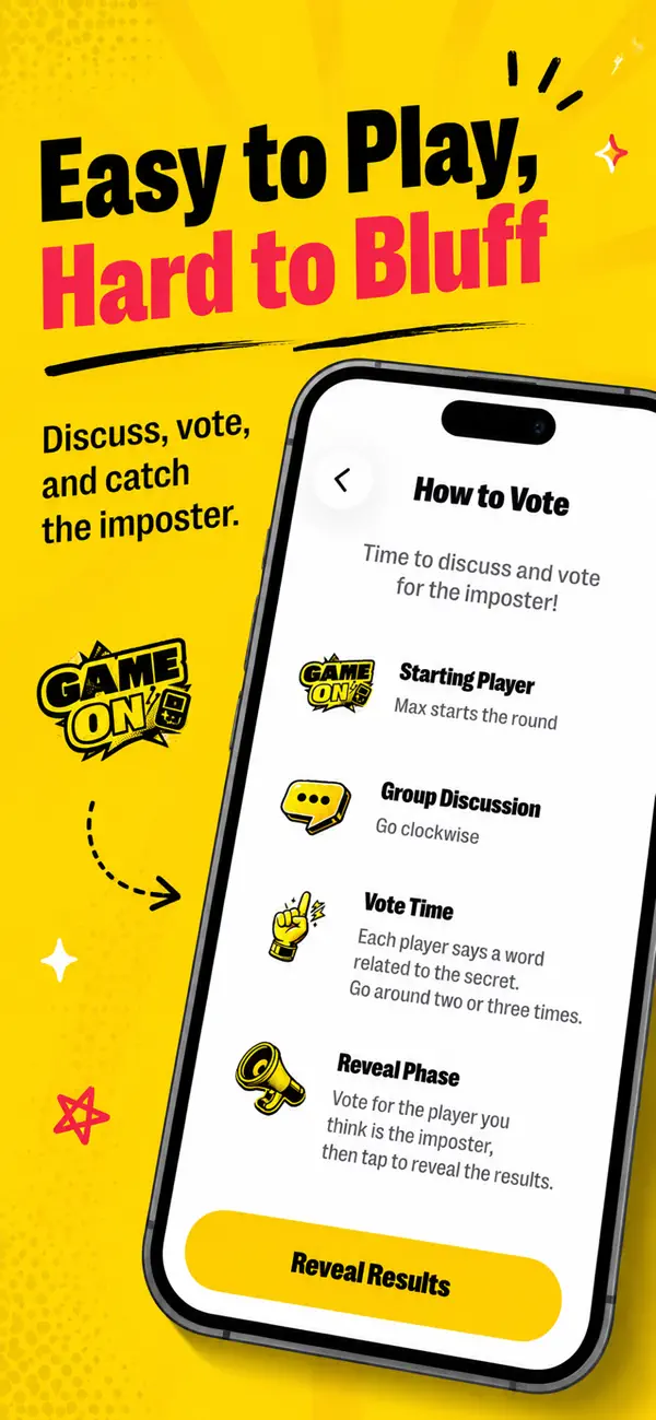 Imposter Game - Find the Liar Screenshot 2