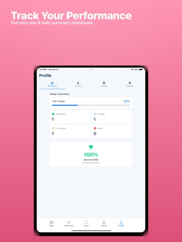 Locate2u Driver iPad screenshot