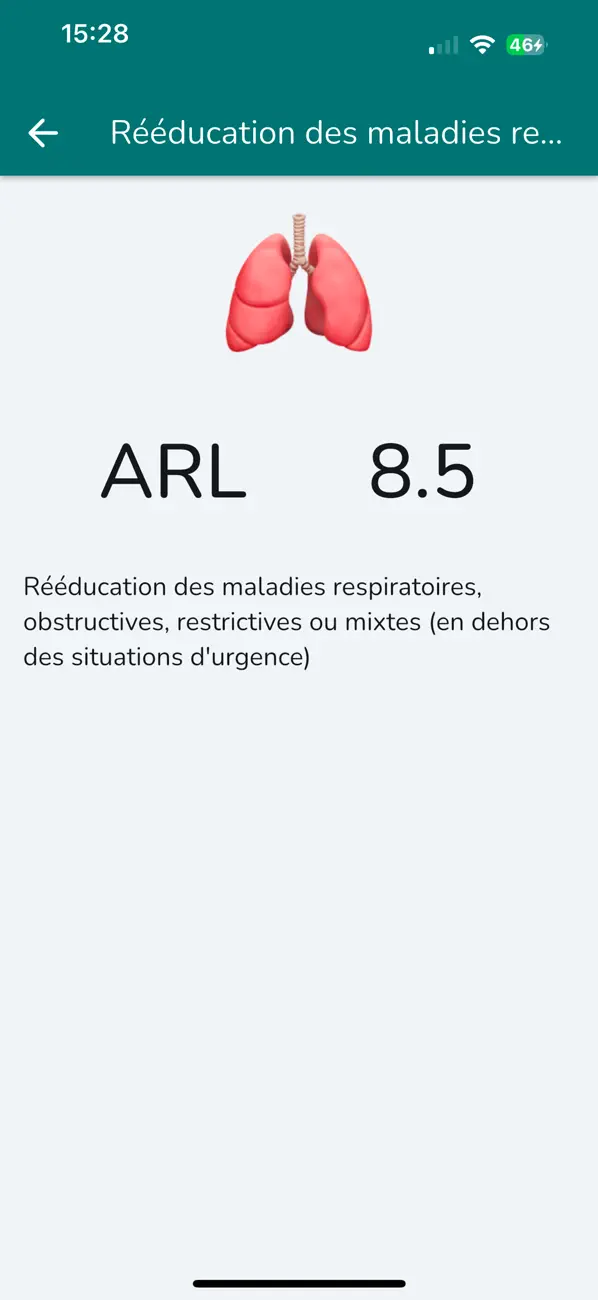 Screenshot #2 pour Cotation Kiné 2025
