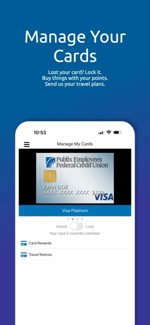 PEFCU Mobile Banking screenshot 2