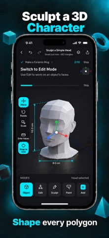3D Model Maker for iPhone screenshot 4