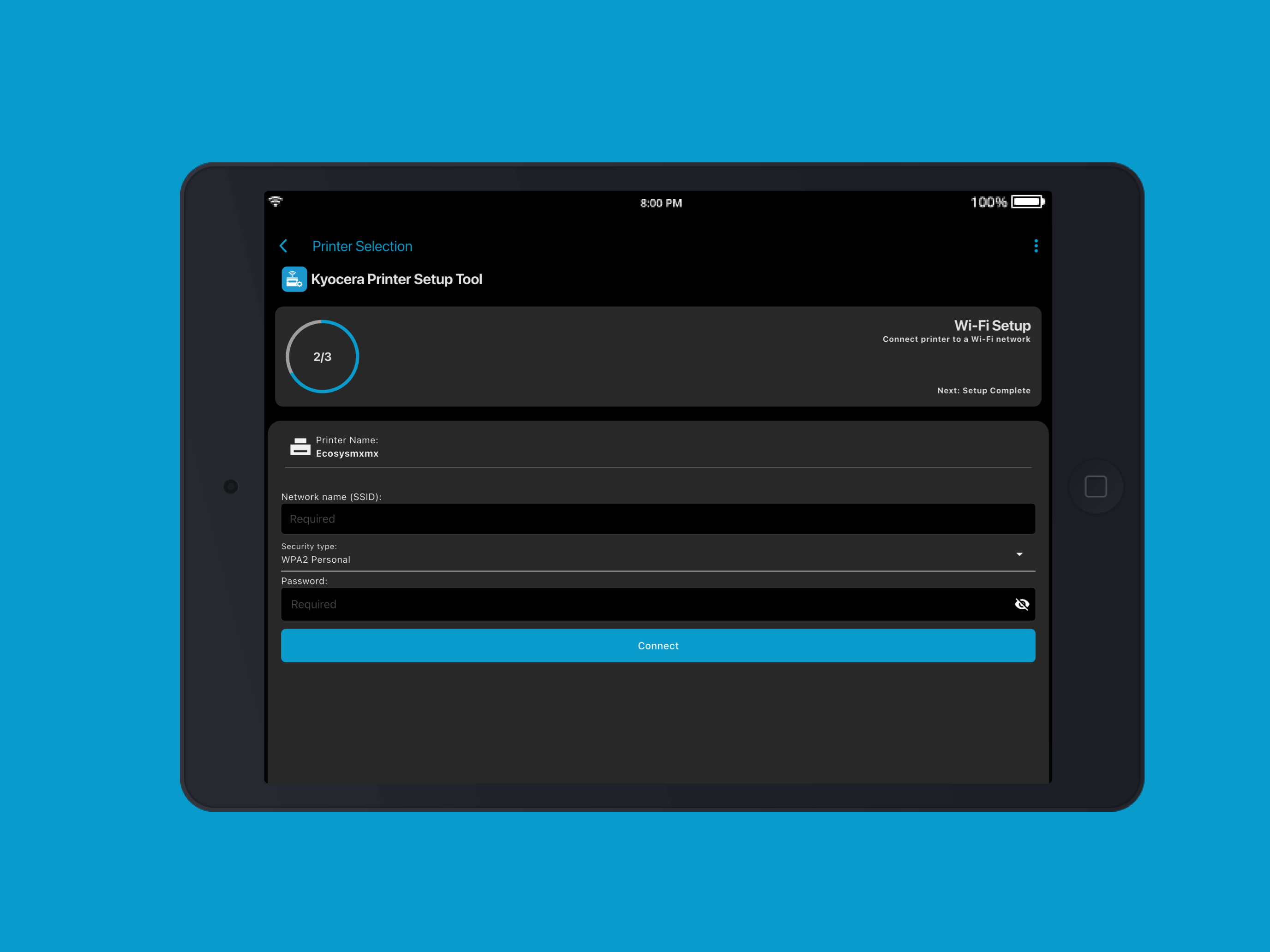 Kyocera Printer Setup Tool