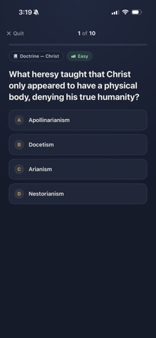 Pass & Play Bible Trivia Screenshot 2 of 3
