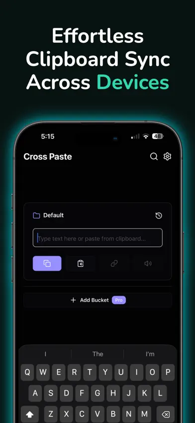 Cross Paste: Clipboard Sync screenshot 1