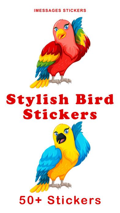 Stylish Bird Stickers Screenshot
