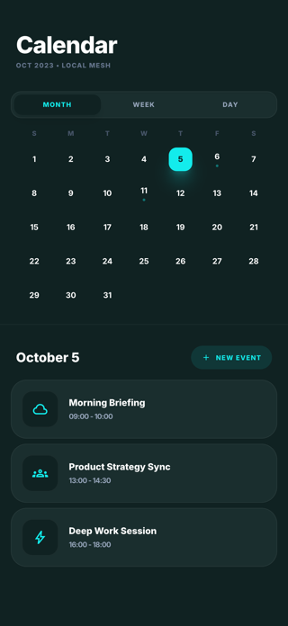Schedule - Do List & Calendar Screenshot 2 of 3