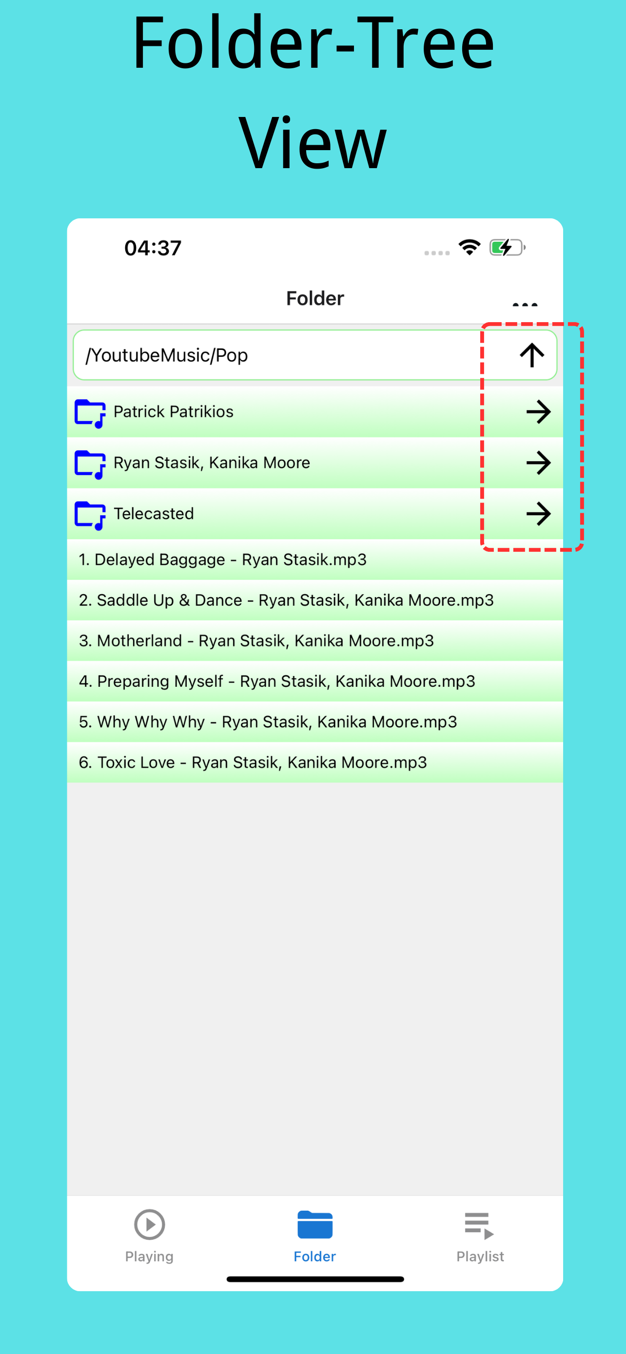 Lotus Player Lite - MP3 Music screenshot 2