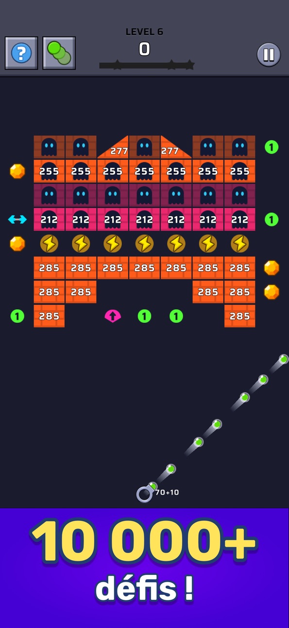 Brick Out - Shoot the ball Hack screenshot 3 - iOS game interface