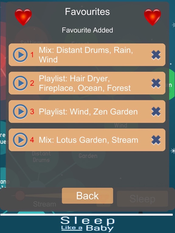 Sleep like a Baby: White Noise iPad screenshot 6 - Lifestyle app