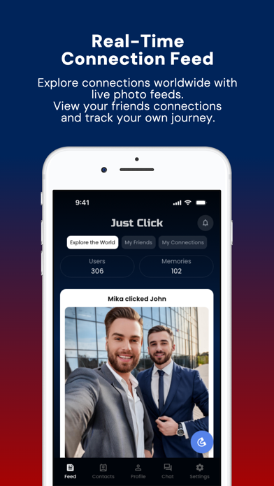 Just Click - Social Screenshot