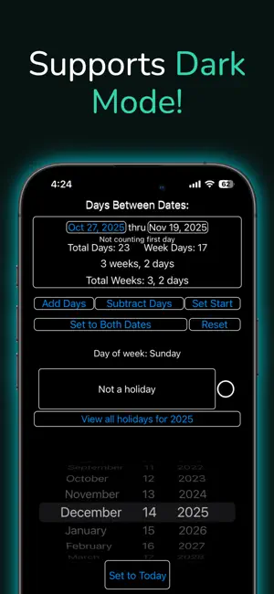 Between Dates Calendar Math screenshot 4