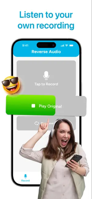 Reverse Audio Play: Fun Voice screenshot 4