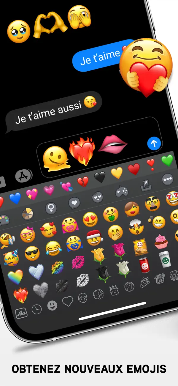 Screenshot #1 pour Emoji+