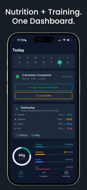 Staq: Macro & Workout Tracker screenshot 4