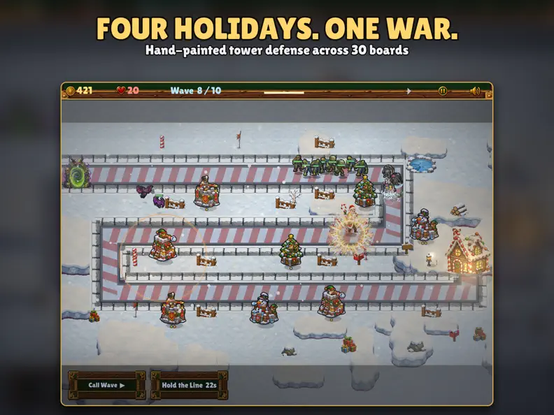 Defend The Holidays gameplay screenshot 11