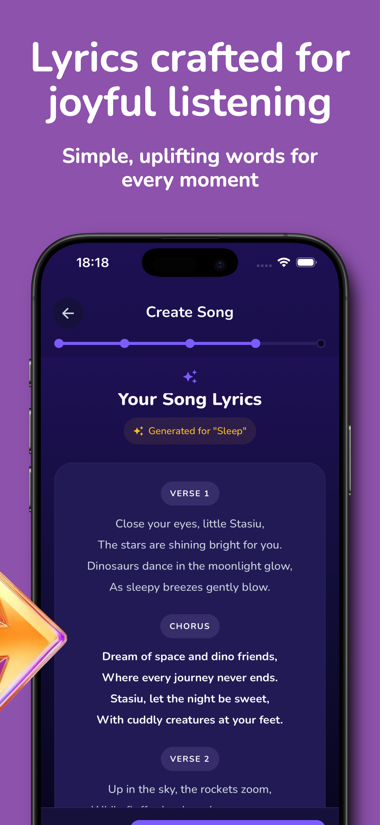 Calm Lullaby Cradle Soother AI