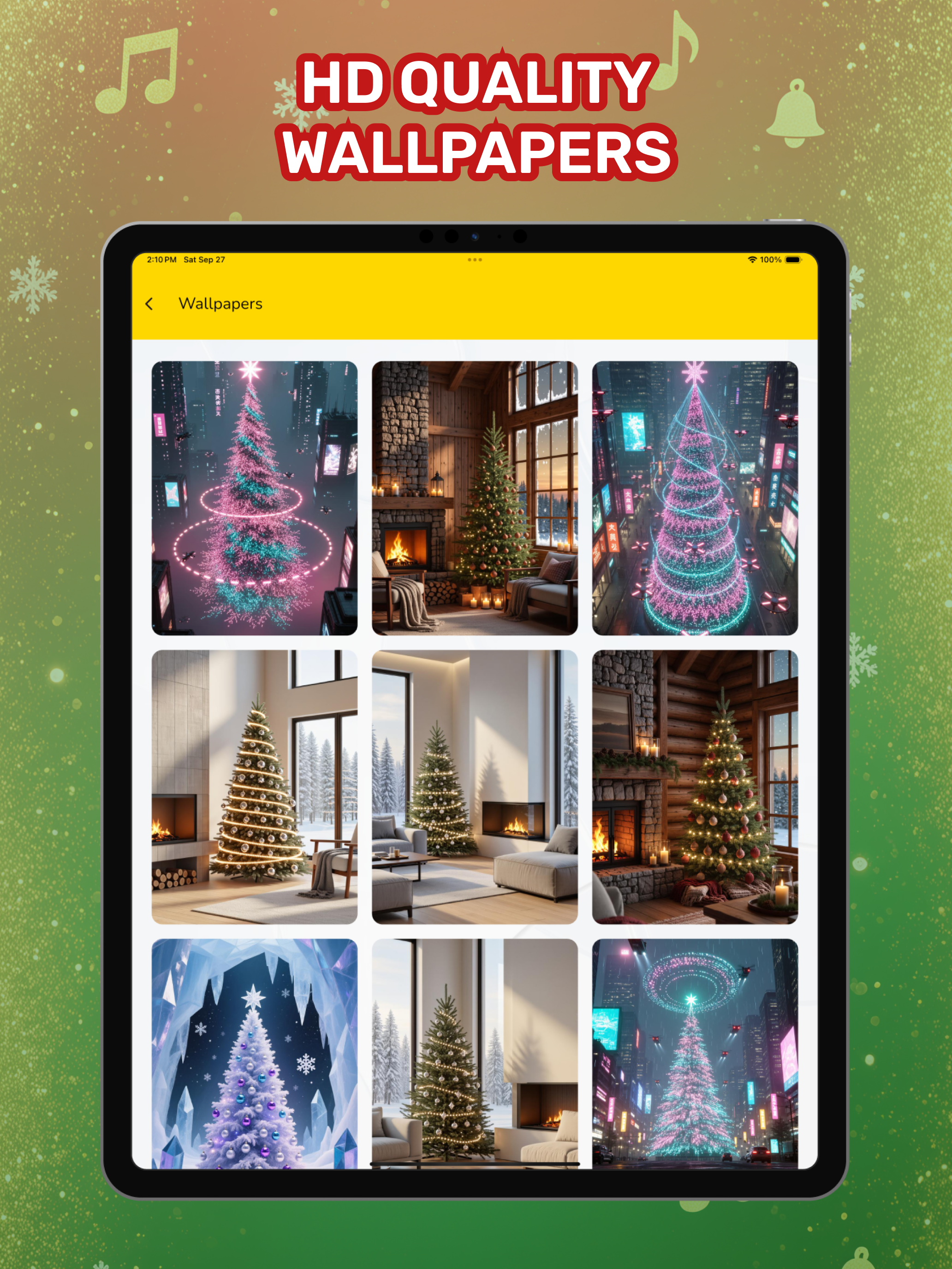 Christmas Wallpapers HD 2025 screenshot 10