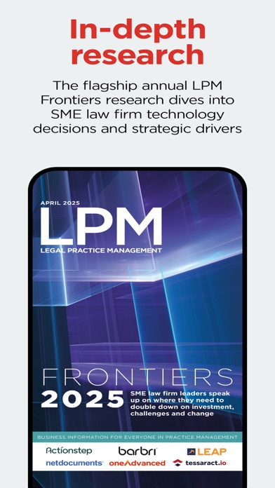 Screenshot 3 of LPM Legal Practice Management App
