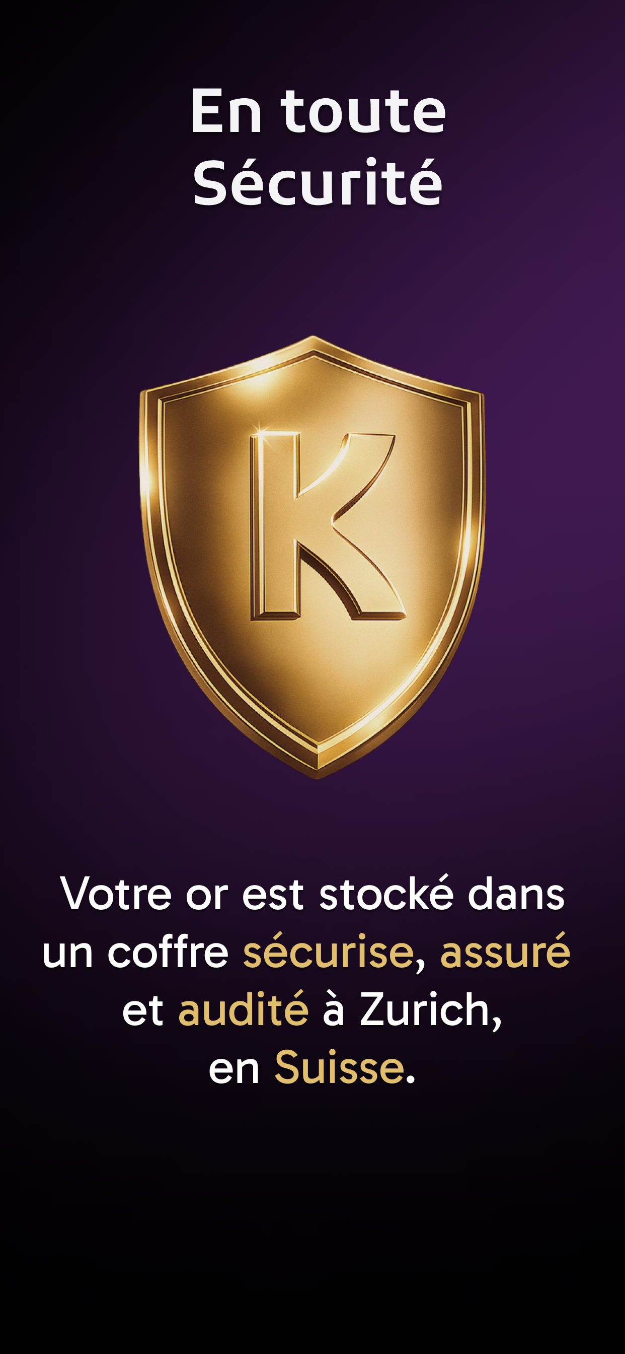 Kara: Investir dans l'or