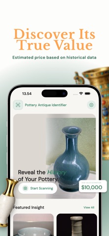Pottery antique identifier screenshot