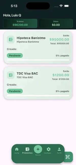 Prestamigo App screenshot 2