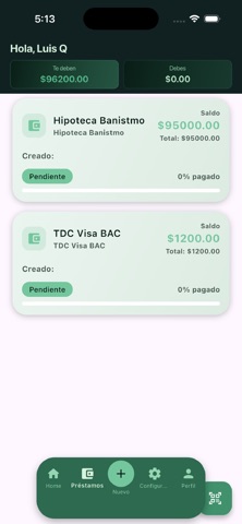 Prestamigo App Screenshot 2 of 3
