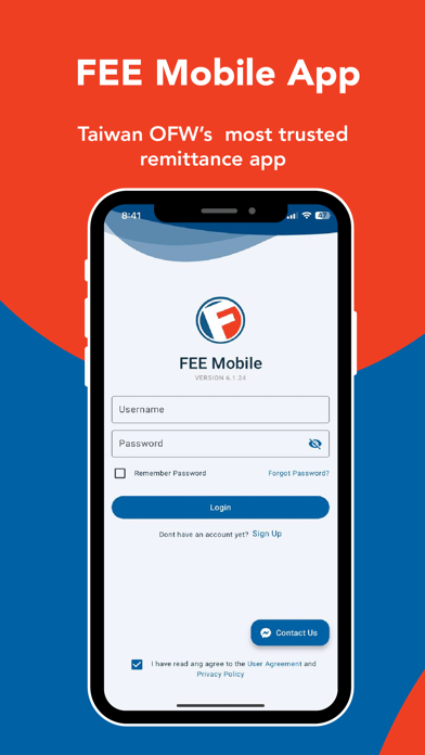 FEE Mobile Screenshot