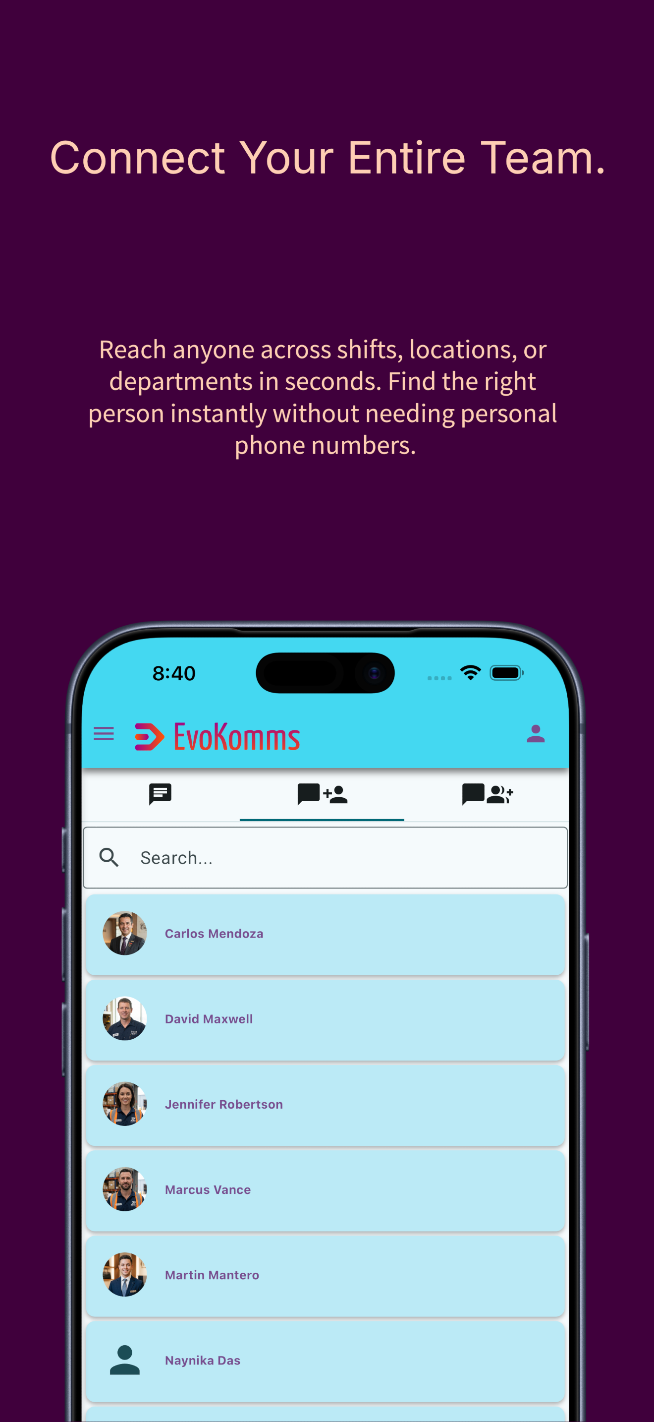 EvoKomms screenshot 4