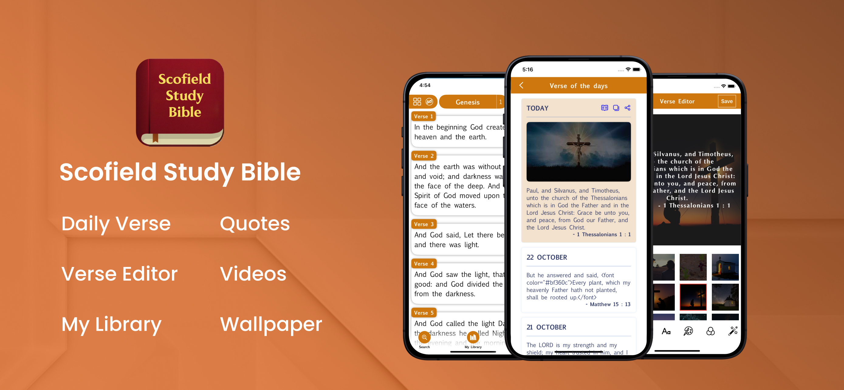 Scofield Reference Bible Com.