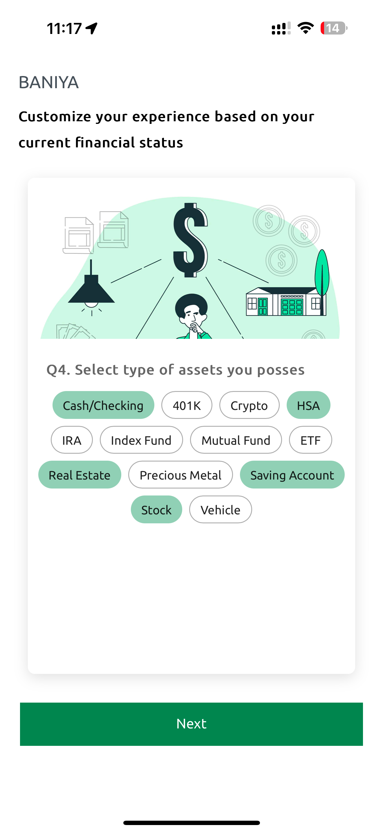 Baniya - Retire Early