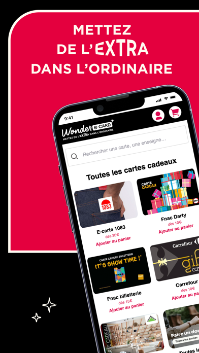 Screenshot #1 pour Wonder e-card